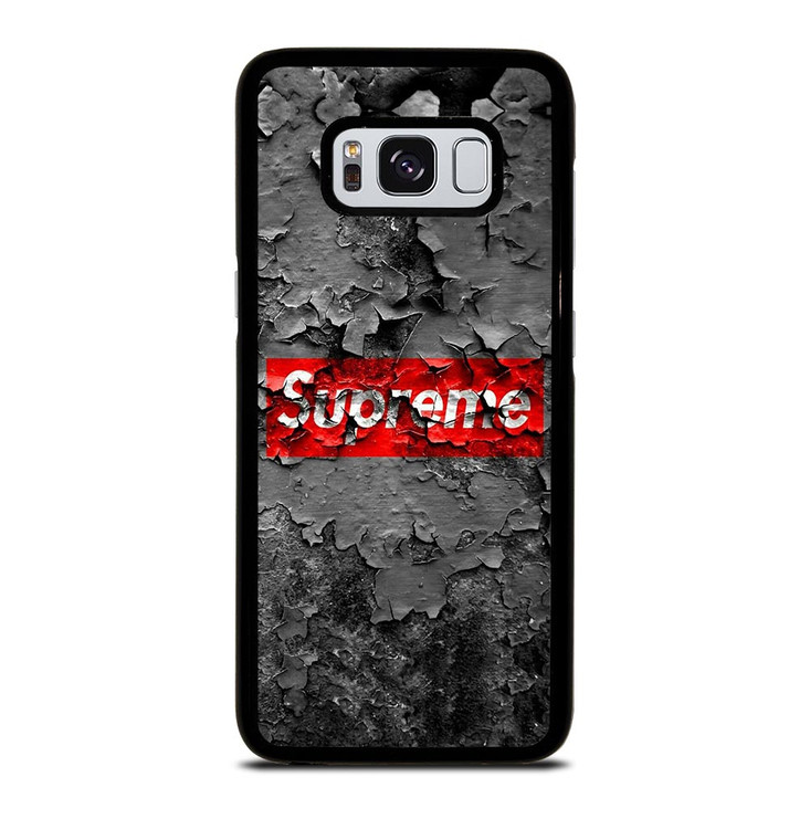 SUPREME CRACKED LOGO Samsung Galaxy S8 Case