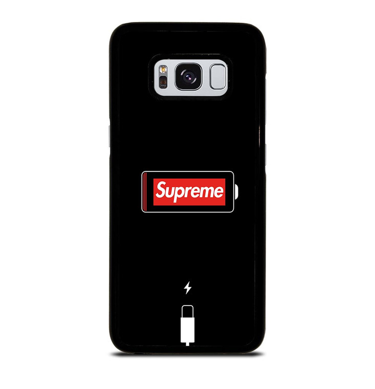 SUPREME PHONE LOW BATTERY Samsung Galaxy S8 Case