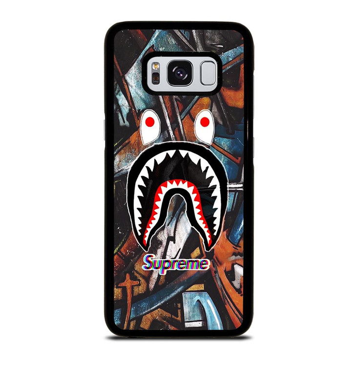 SUPREME X BAPE ABSTRACTIVE Samsung Galaxy S8 Case