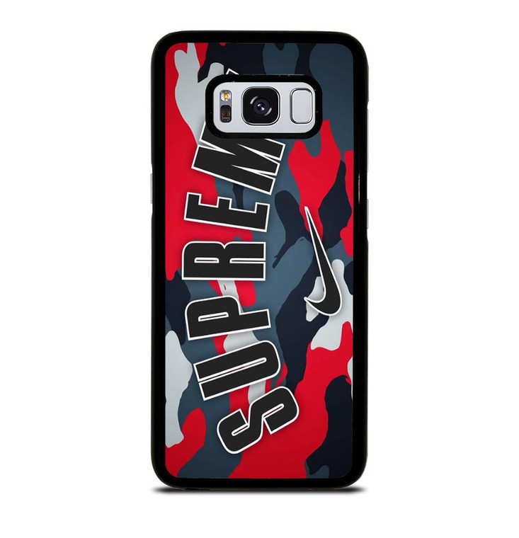 SUPREME X NIKE RED CAMO Samsung Galaxy S8 Case