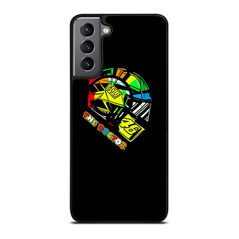 THE DOCTOR HELMET VALENTINO ROSSI Samsung Galaxy S21 Plus Case