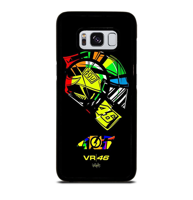 VR VALENTINO ROSSI 46 HELMET Samsung Galaxy S8 Case