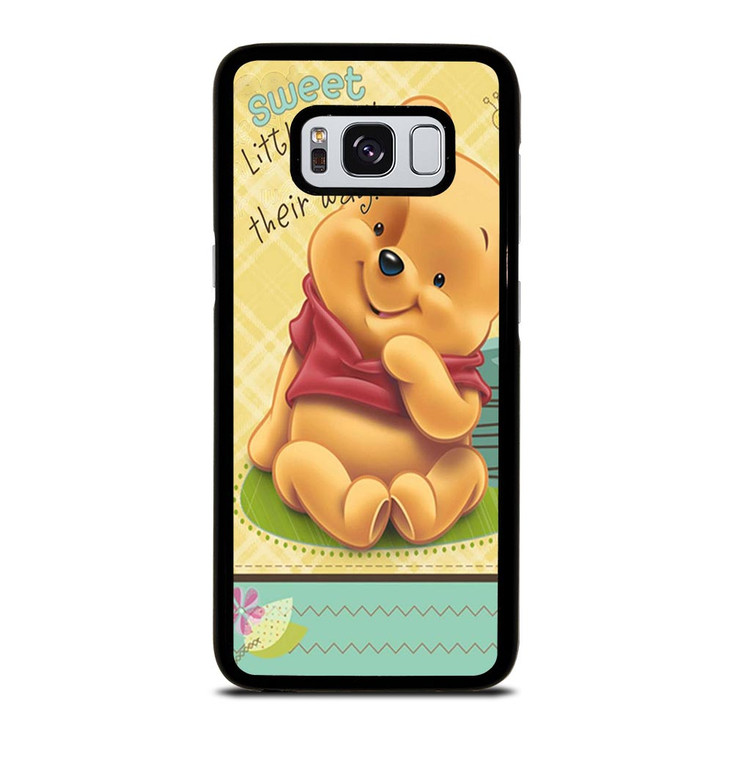 WINNIE THE POOH CUTE QUOTE Samsung Galaxy S8 Case