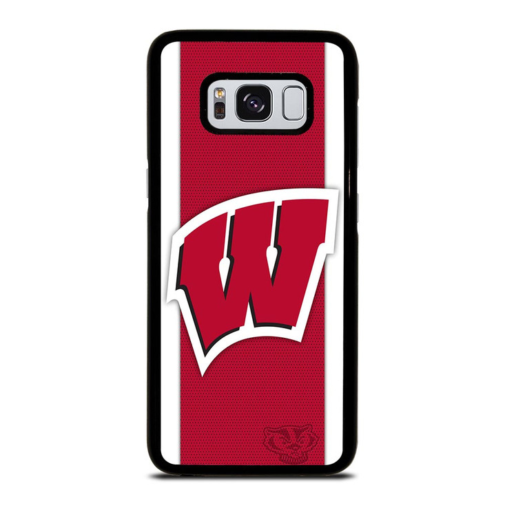 WISCONSIN BADGERS LOGO Samsung Galaxy S8 Case