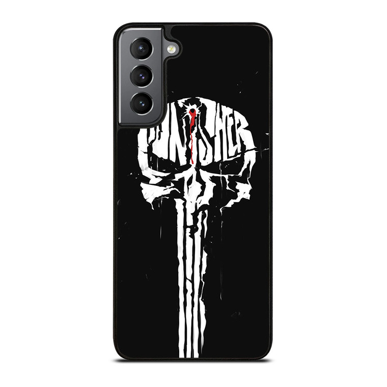 THE PUNISHER SKULL SPLASH EFFECT Samsung Galaxy S21 Plus Case