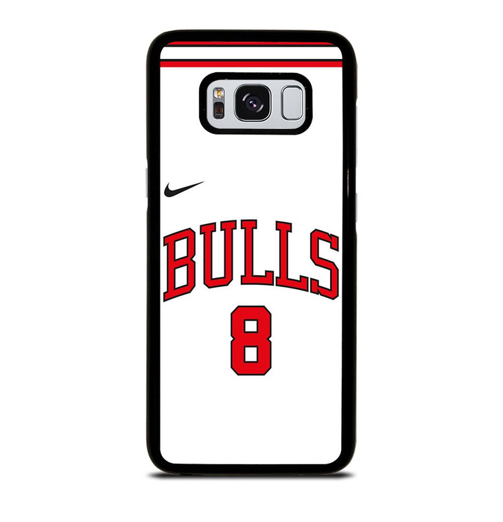ZACH LAVINE CHICAGO BULLS WHITE Samsung Galaxy S8 Case