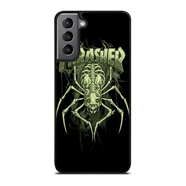 THRASHER LOGO SPIDER Samsung Galaxy S21 Plus Case