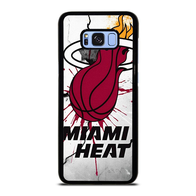 MIAMI HEAT CRACKED LOGO Samsung Galaxy S8 Plus Case