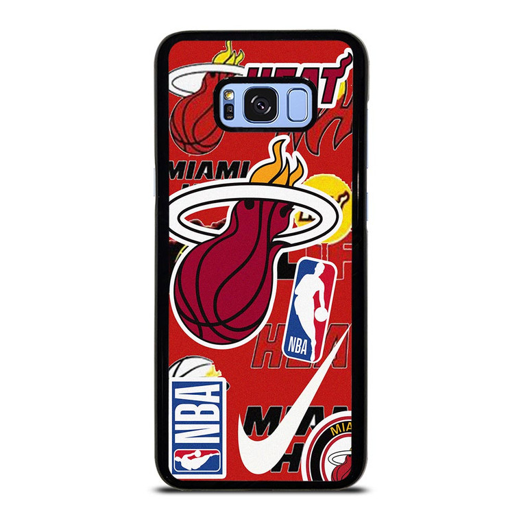 MIAMI HEAT NBA STICKER BOMB Samsung Galaxy S8 Plus Case