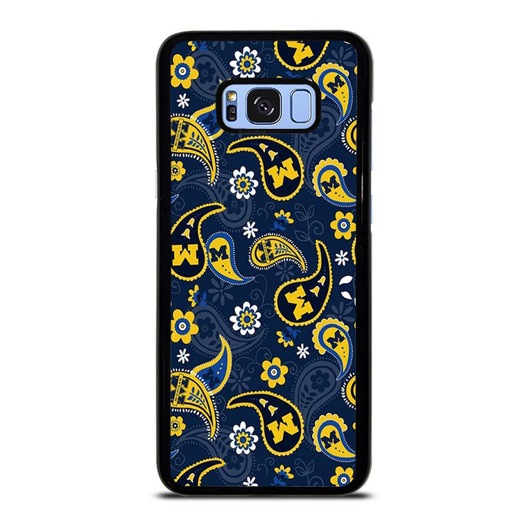 MICHIGAN WOLVERINES PATTERN Samsung Galaxy S8 Plus Case