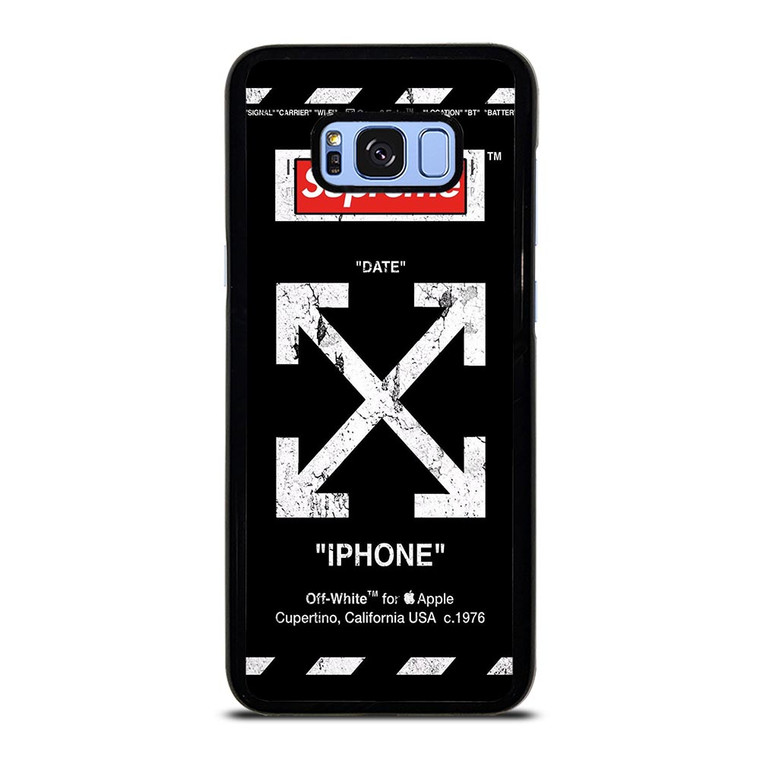 OFF WHITE BLACK SUP Samsung Galaxy S8 Plus Case