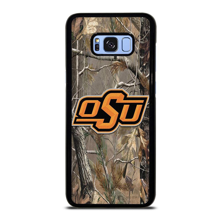 OKLAHOMA STATE UNIVERSITY CAMO LEAF Samsung Galaxy S8 Plus Case
