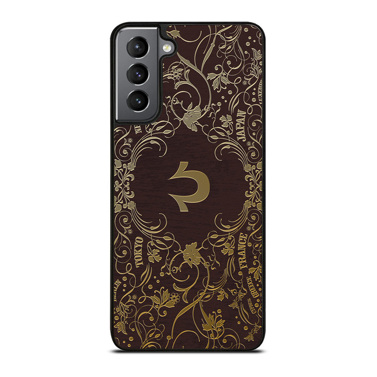 TRUE RELIGION GOLD ART Samsung Galaxy S21 Plus Case