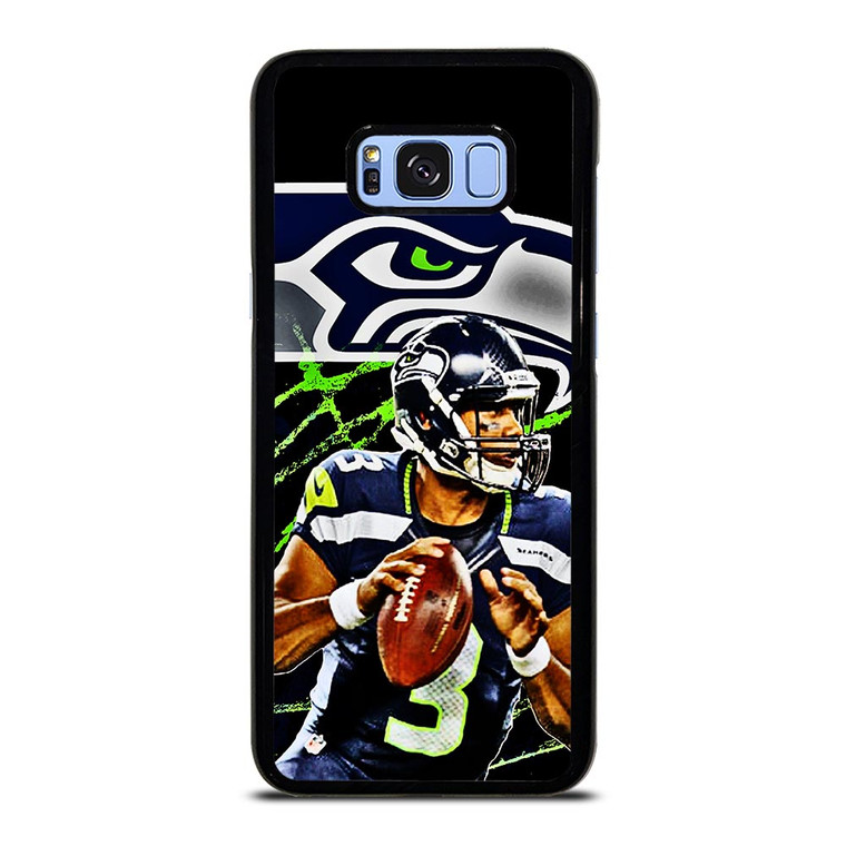 RUSSELL WILSON SEATTLE SEAHAWKS ART Samsung Galaxy S8 Plus Case