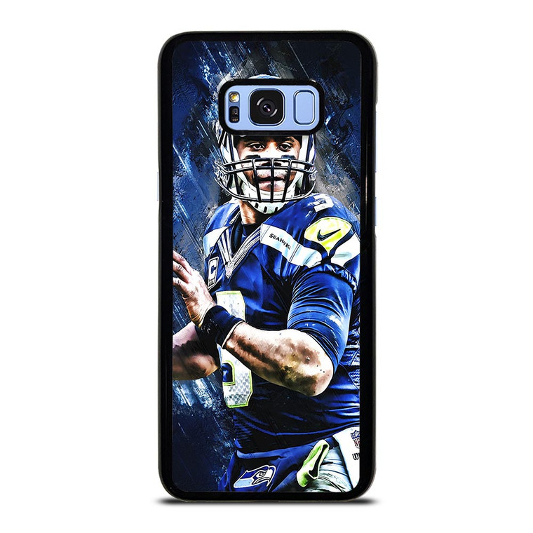 RUSSELL WILSON SEATTLE SEAHAWKS FOOTBALL Samsung Galaxy S8 Plus Case