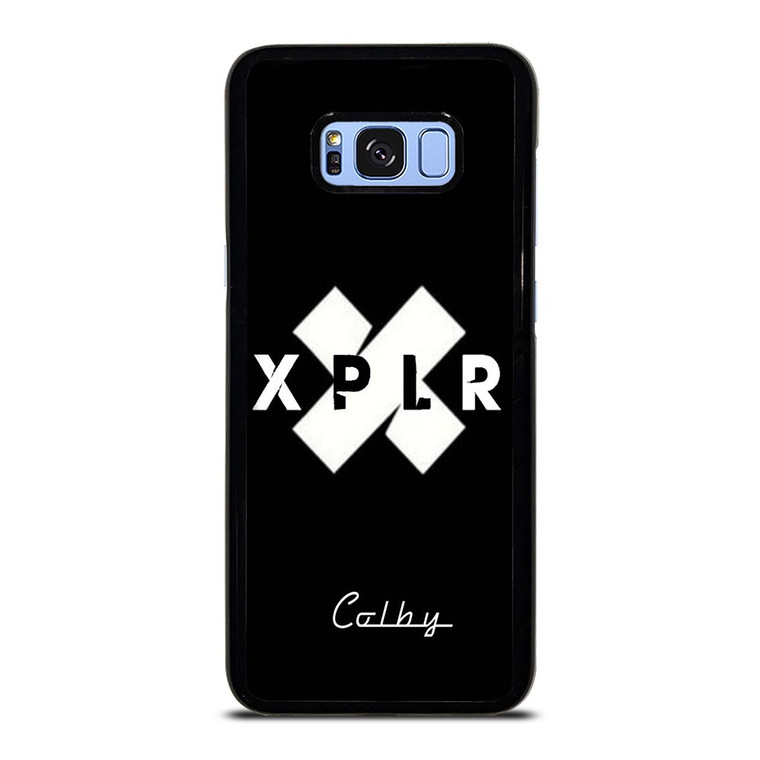 SAM AND COLBY XPLR LOGO Samsung Galaxy S8 Plus Case
