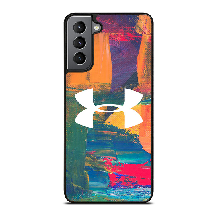 UNDER ARMOUR LOGO ABSTRACT PAINT Samsung Galaxy S21 Plus Case