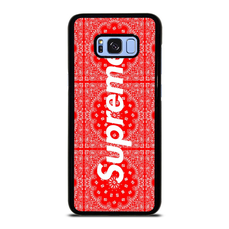 SUPREME RED BANDANA Samsung Galaxy S8 Plus Case