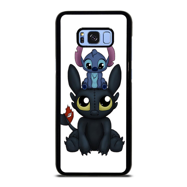 TOOTHLESS AND STITCH CARTOON Samsung Galaxy S8 Plus Case