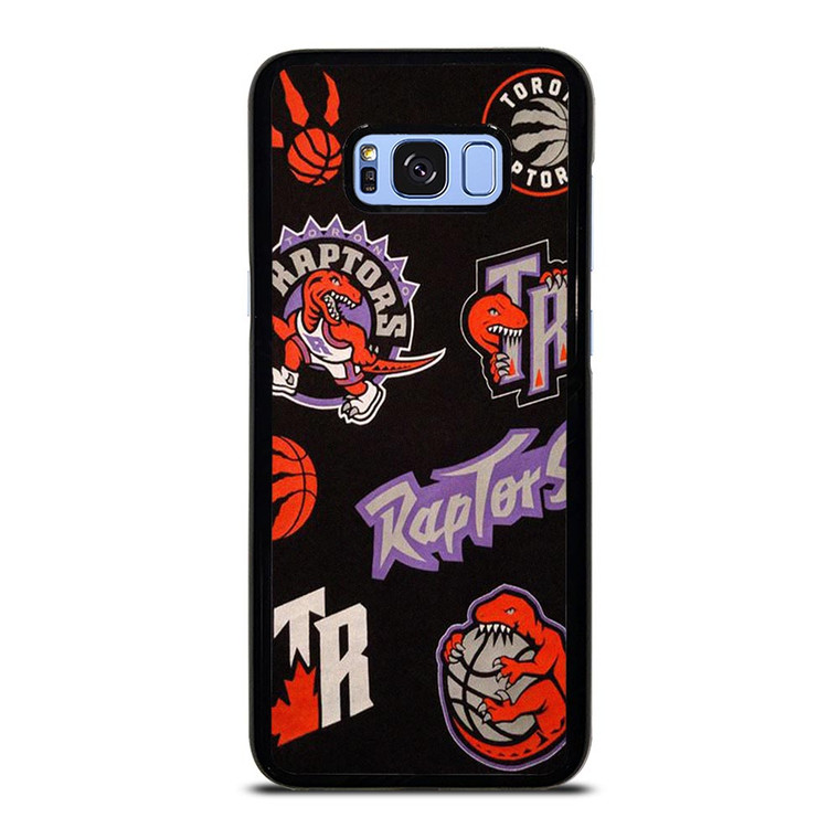 TORONTO RAPTORS LOGO COLLAGE Samsung Galaxy S8 Plus Case