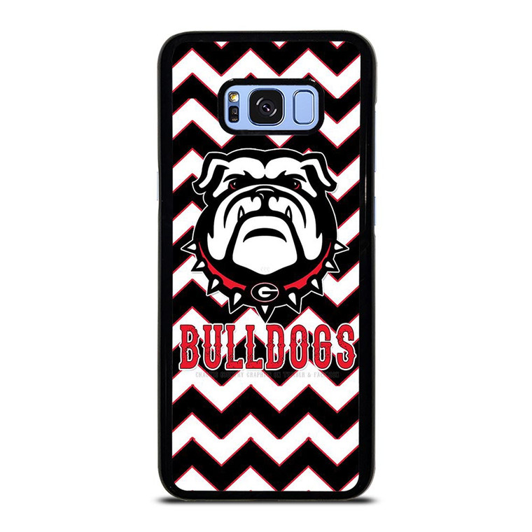 UGA GEORGIA BULLDOGS STRIPE LOGO Samsung Galaxy S8 Plus Case