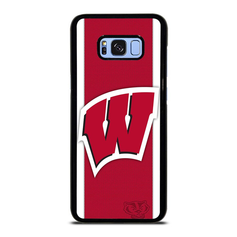 WISCONSIN BADGERS LOGO Samsung Galaxy S8 Plus Case