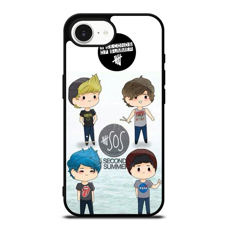 5 SECONDS OF SUMMER 5SOS CARTOON iPhone 16e