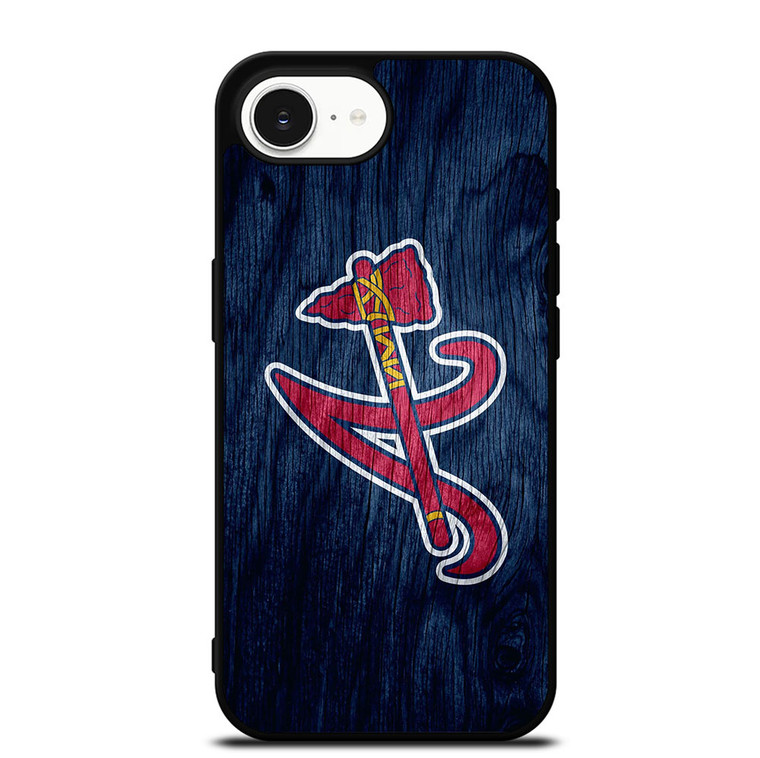 ATLANTA BRAVES MLB LOGO LANDSCAPE iPhone 16e Case