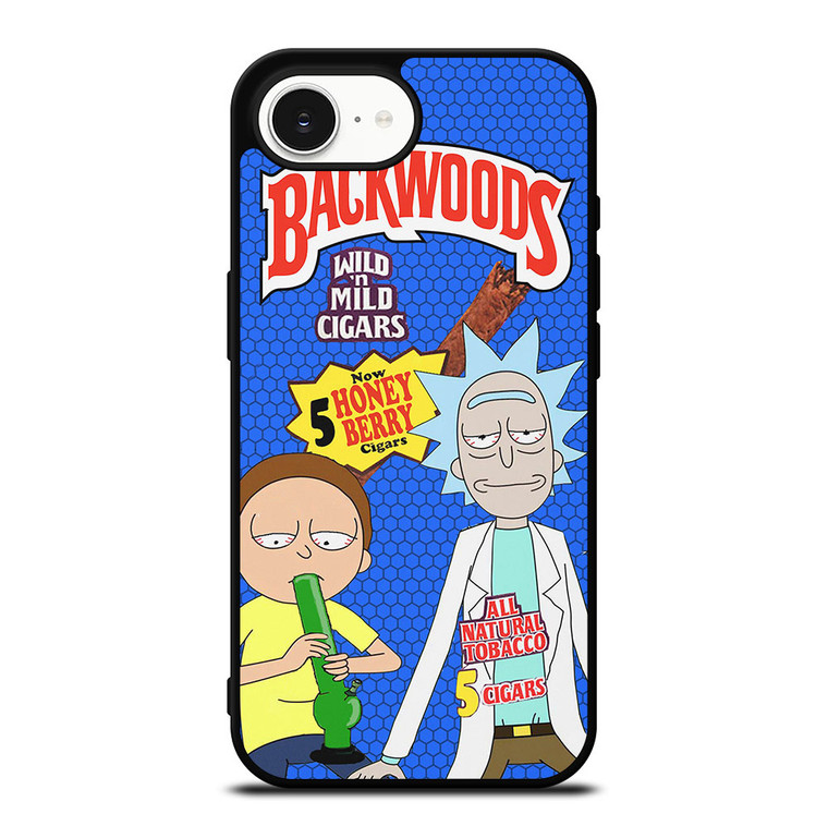 BACKWOODS RICK AND MORTY BLUE iPhone 16e Case