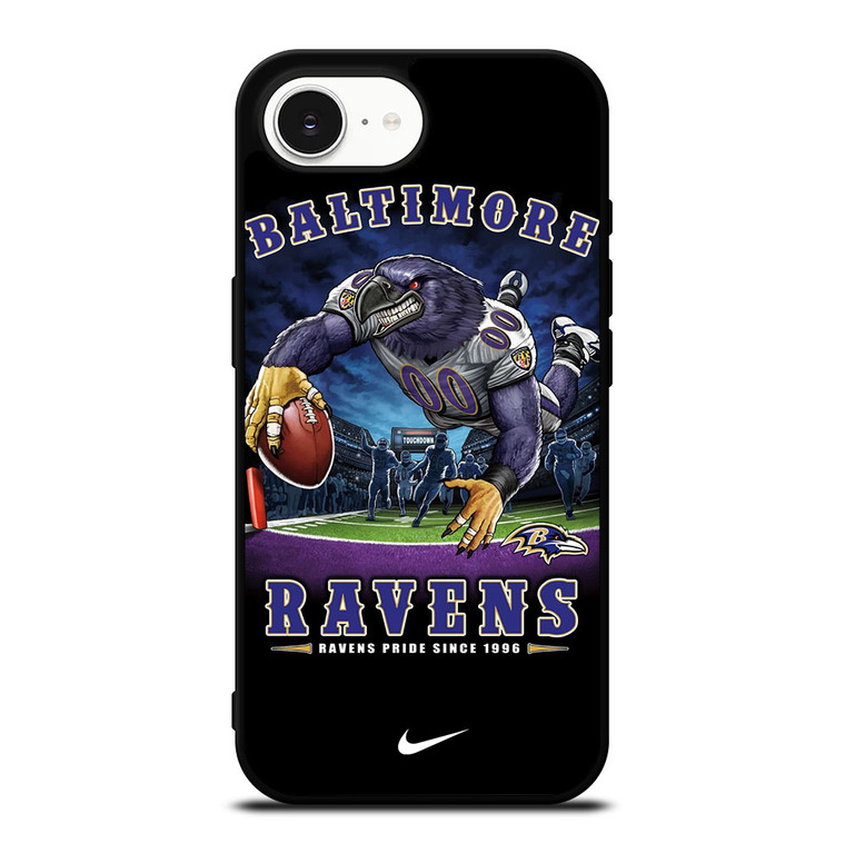 BALTIMORE RAVENS NFL ART iPhone 16e Case