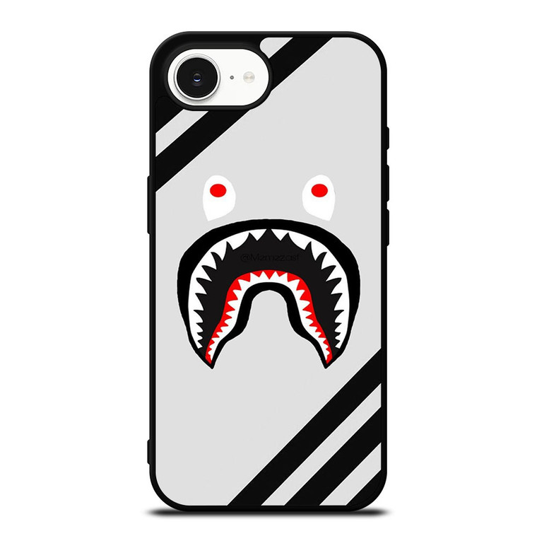 BAPE SHARK ADIDAS STRIPE iPhone 16e Case