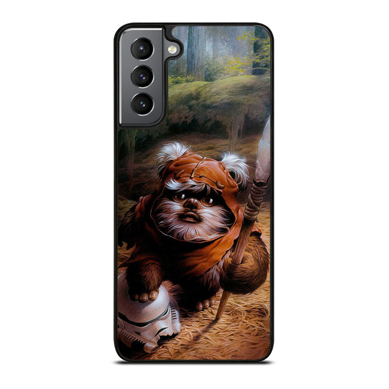 WICKET EWOK JEDI STAR WARS Samsung Galaxy S21 Plus Case