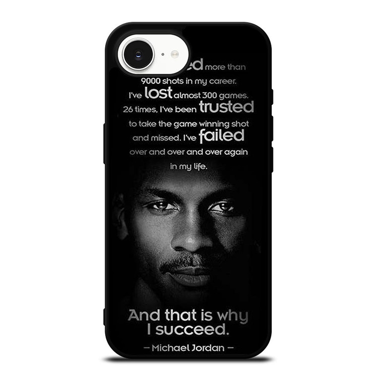 BEST MICHAEL JORDAN QUOTE iPhone 16e Case