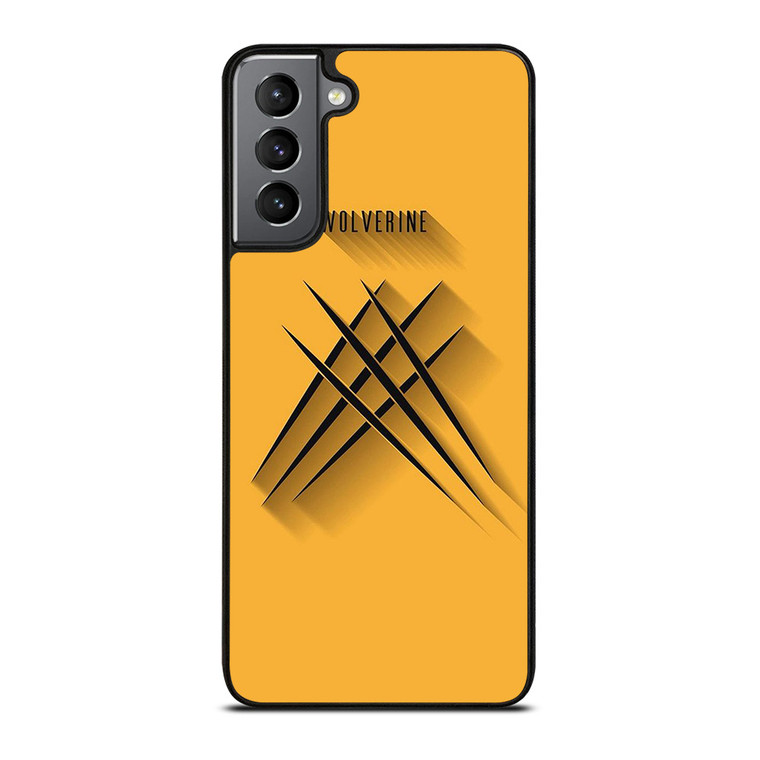 WOLFERINE YELLOW CLAW X-MEN Samsung Galaxy S21 Plus Case