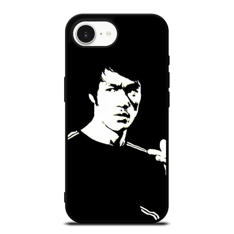 BRUCE LEE BLACK WHITE iPhone 16e Case