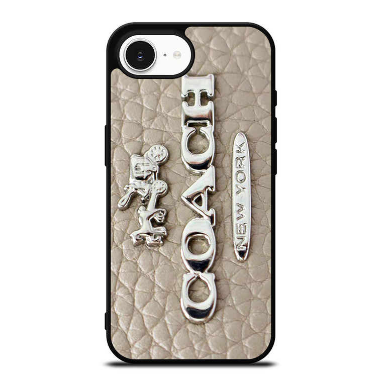 COACH LOGO GLOWING TEXTURE iPhone 16e Case