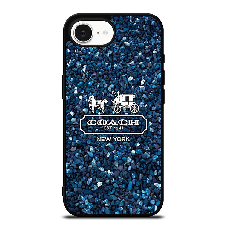 COACH NEW YORK BLUE STONE iPhone 16e Case