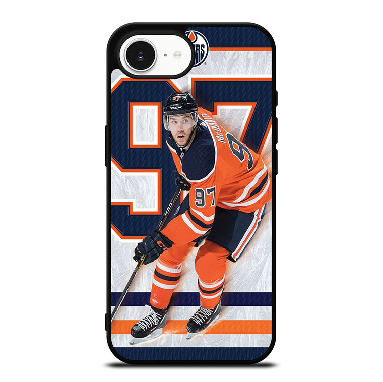 CONNOR MCDAVID EDMONTON OILER HOCKEY iPhone 16e Case