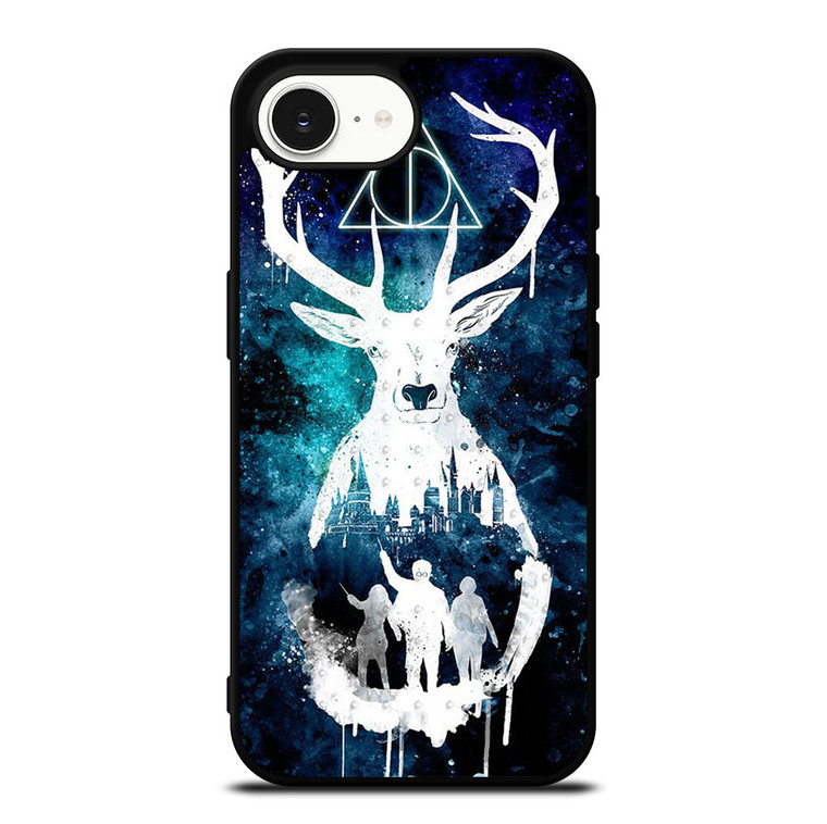 DEATHLY HALLOWS HARRY POTTER AQUARELL iPhone 16e Case
