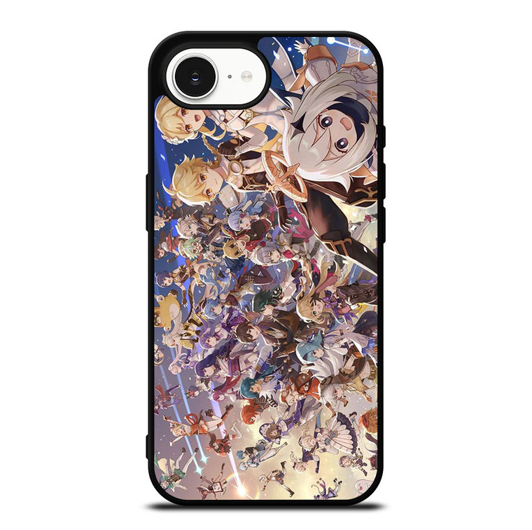 GENSHIN IMPACT ALL GAME CHARACTERS iPhone 16e Case