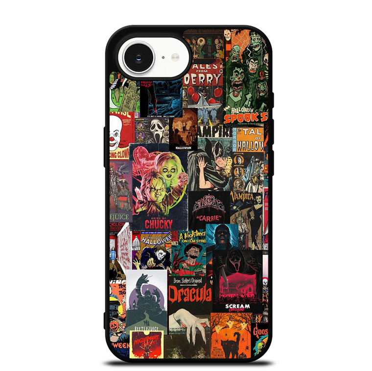 HORROR MOVIE COMPILATION POSTER iPhone 16e Case