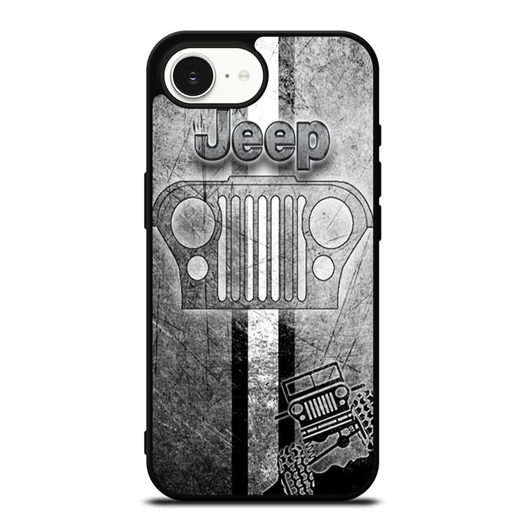 JEEP LOGO SILVER iPhone 16e Case