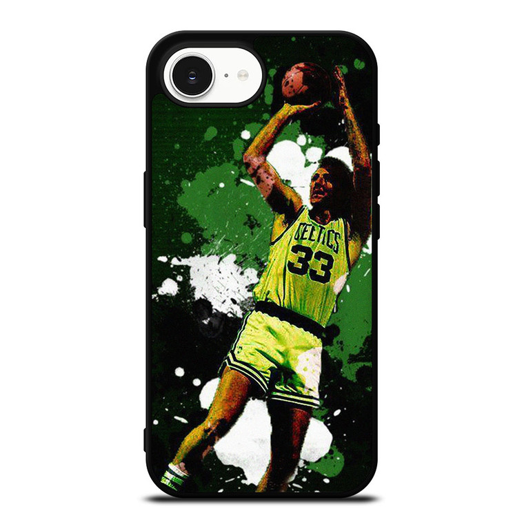 LARRY BIRD BOSTON CELTICS ART iPhone 16e Case