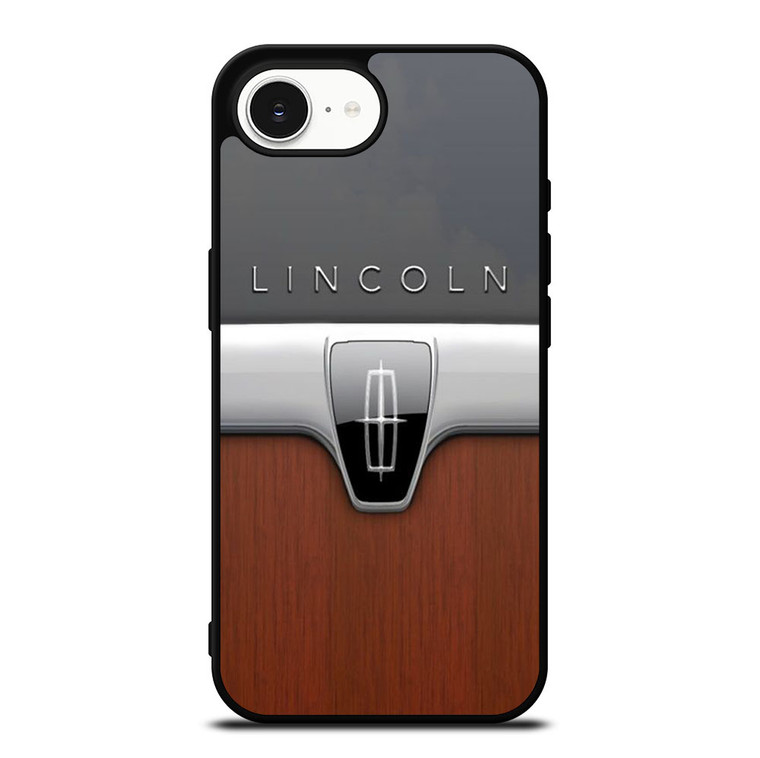 LINCOLN MOTOR WOODEN CHROME LOGO iPhone 16e Case