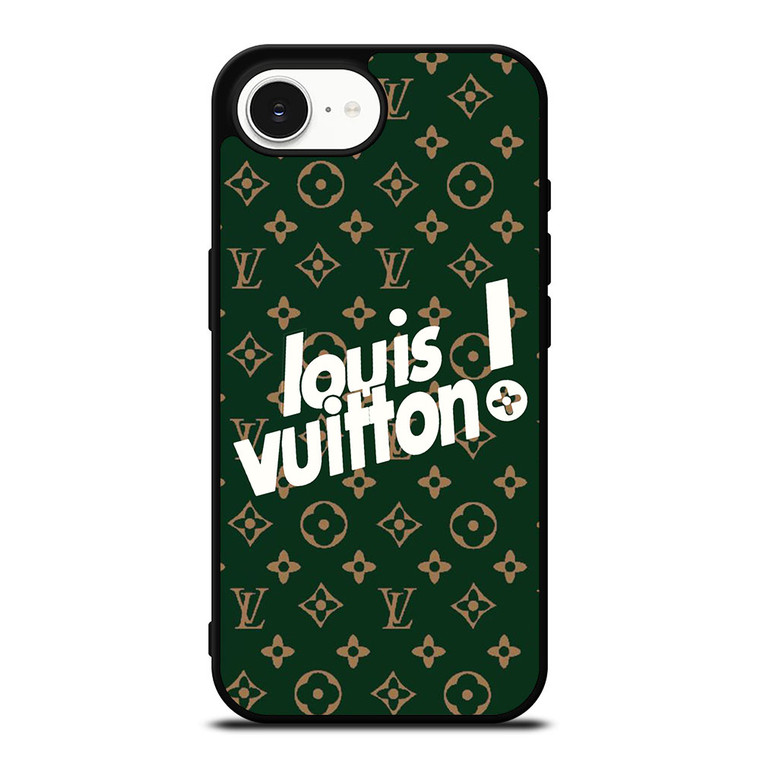 LOUIS VUITTON GREEN LOGO iPhone 16e Case