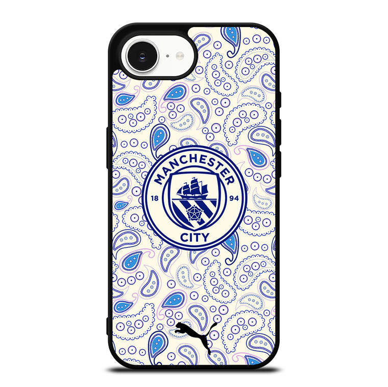 MANCHESTER CITY LOGO THIRD KIT iPhone 16e Case