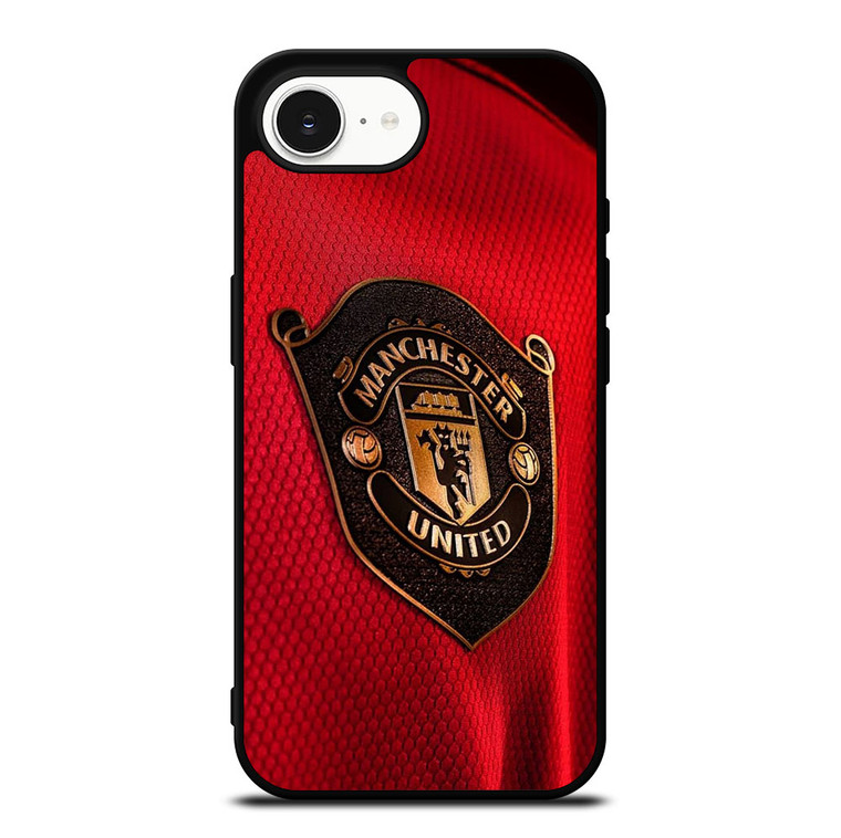 MANCHESTER UNITED LOGO JERSEY iPhone 16e Case