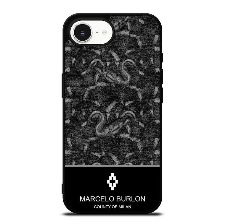 MARCELO BURLON SNAKE ART iPhone 16e Case