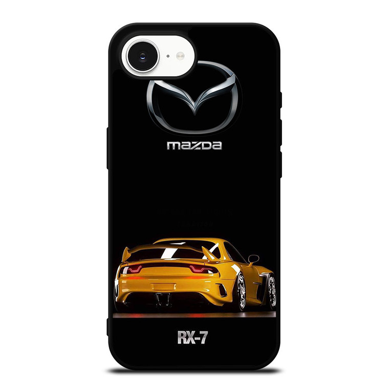 MAZDA RX7 YELLOW CARS iPhone 16e Case