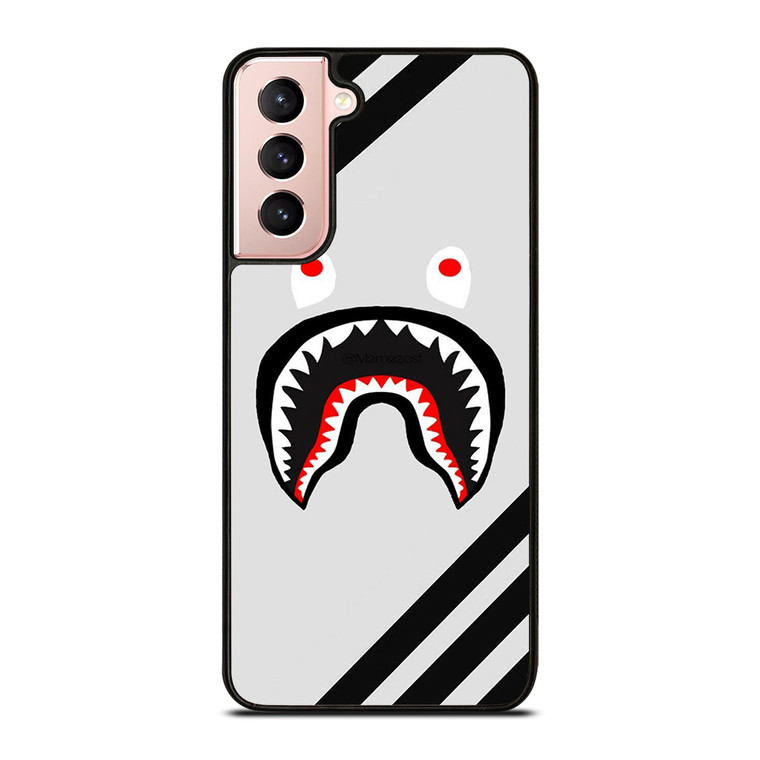 BAPE SHARK ADIDAS STRIPE Samsung Galaxy S21 Case